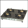 Sunflame Crystal SS - Four Burner Auto - Click here to View more details about this Product